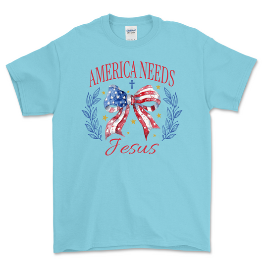 America Needs Jesus Shirt