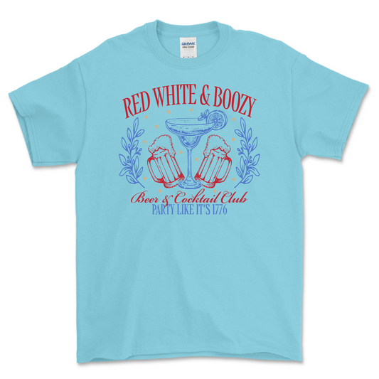 Red White and Boozy Shirt
