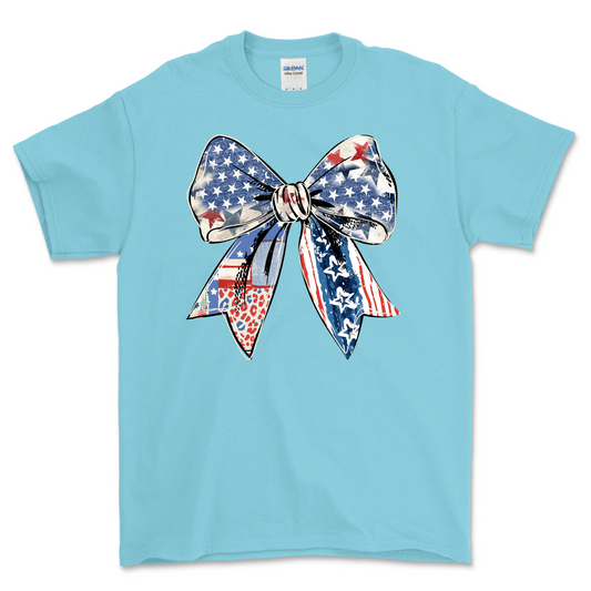 Patriotic Bow Shirt