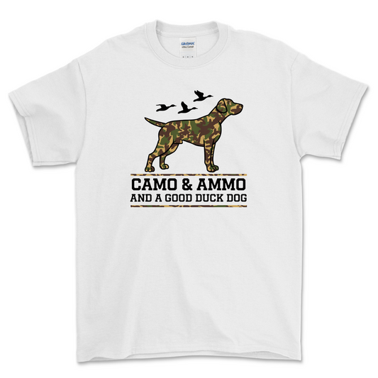 Camo Duck Dog Shirt