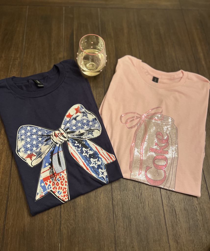 Spangle Can Drink Shirt