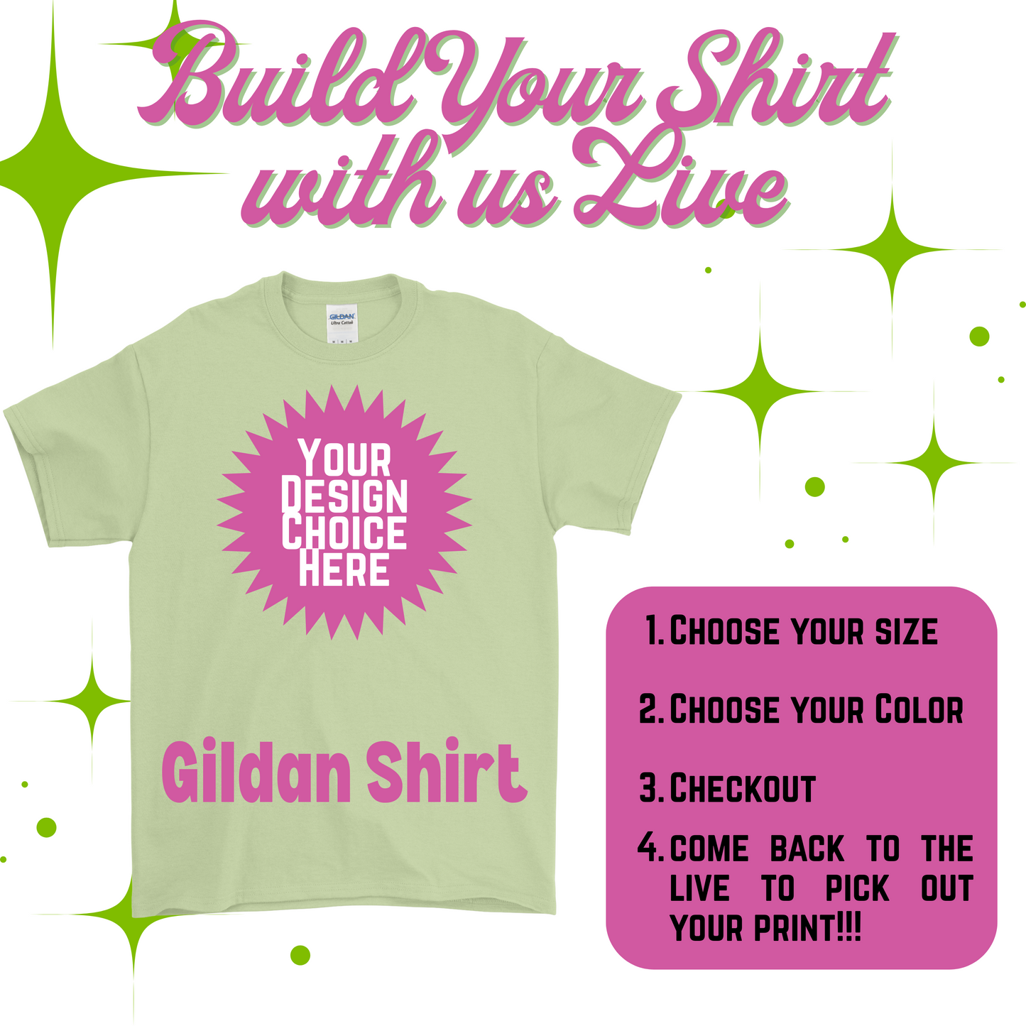Build Your Own Shirt - Gildan