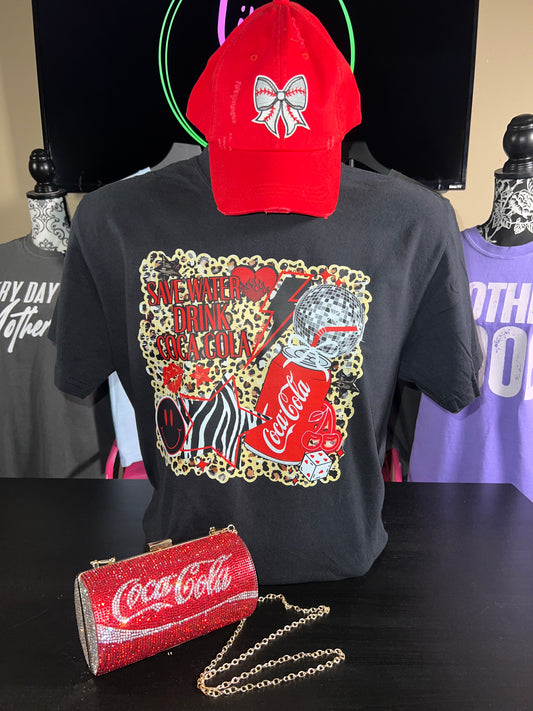 Bling Coke Clutch or Crossbody