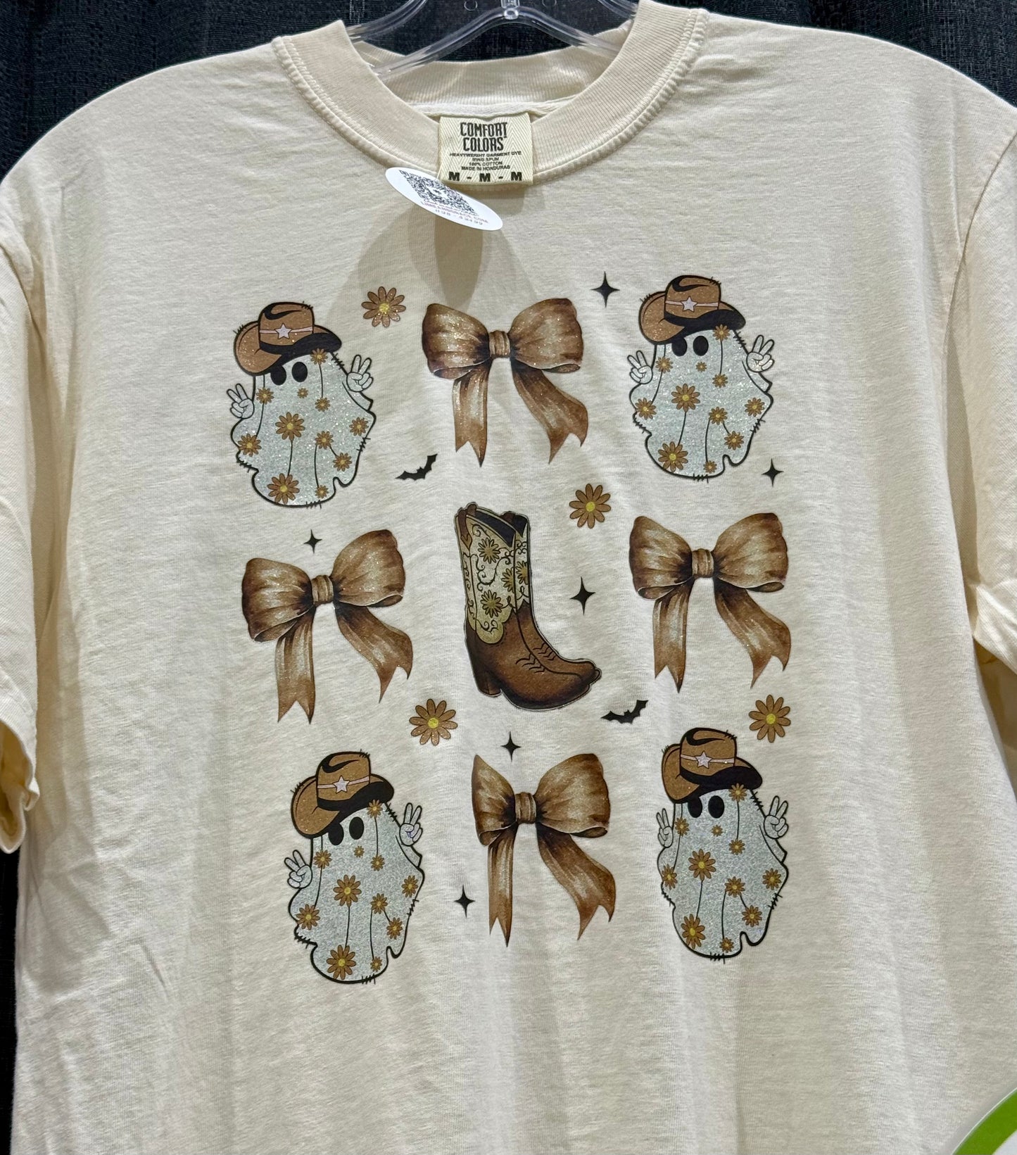 Western Ghost Coquette Shirt ~Glitter~