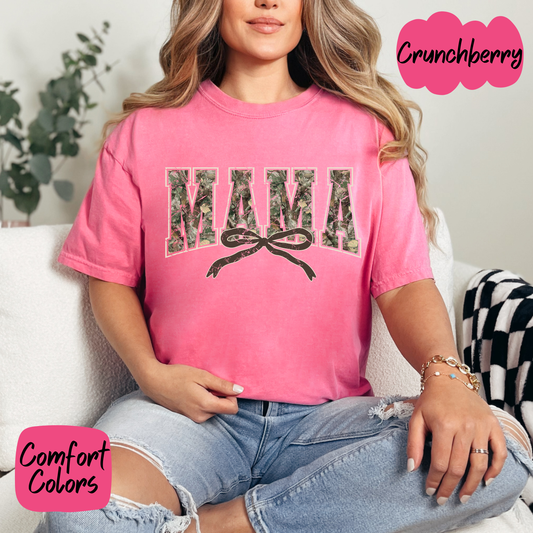 Camo Mama Comfort Colors T-Shirt