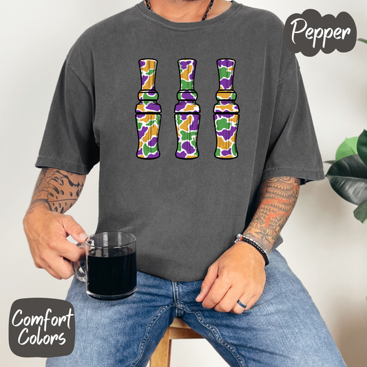 Mardi Gras Duck Call Shirt/Crewneck