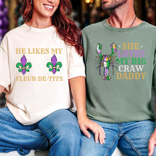 She Loves My Crawdaddy Shirt/Crewneck