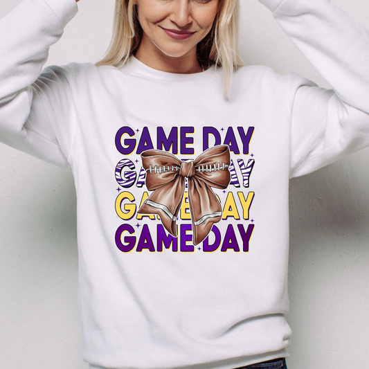 Gold and Purple Game Day Shirt