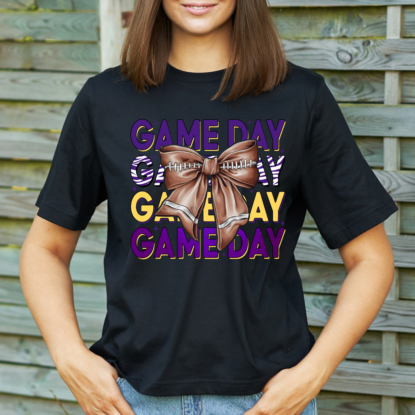 Gold and Purple Game Day Shirt