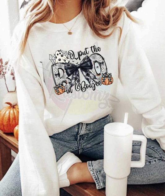 Boo in Bougie Shirt ~Glitter~