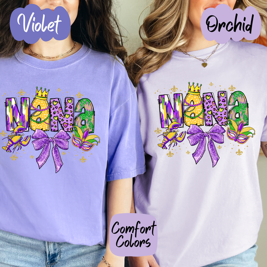 Mardi Gras Mama Crewneck