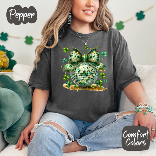 St. Patrick's Disco Ball Shirt/Crewneck