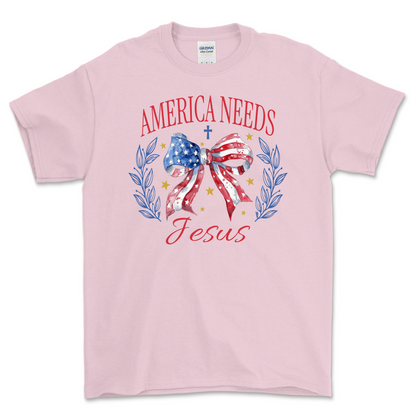 America Needs Jesus Shirt
