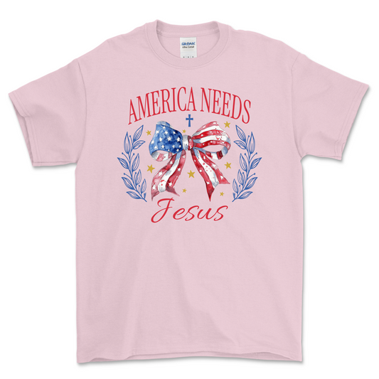 America Needs Jesus Shirt