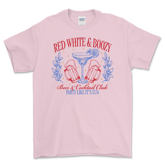 Red White and Boozy Shirt