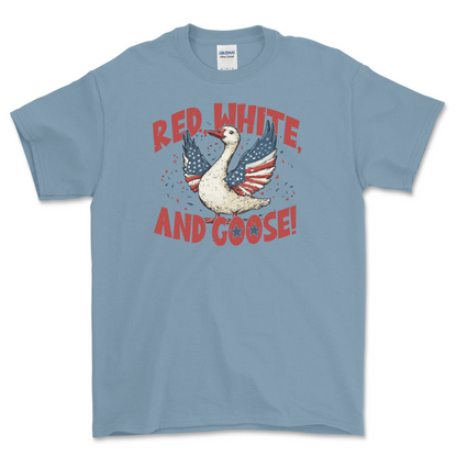Red, White and Goose Shirt