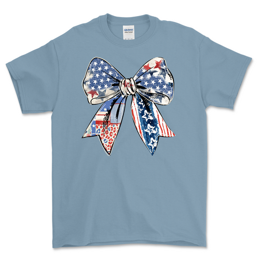 Patriotic Bow Shirt