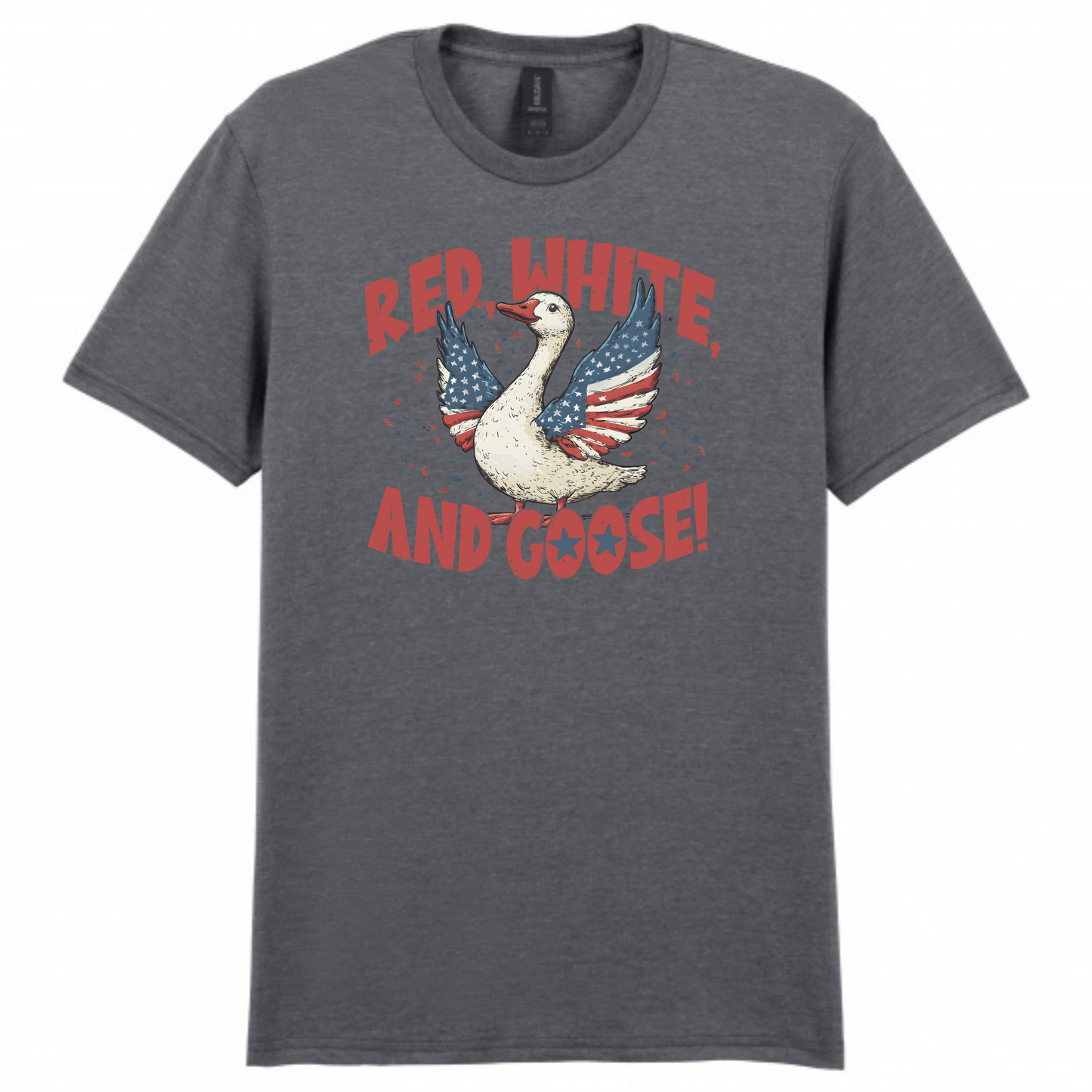 Red, White and Goose Shirt