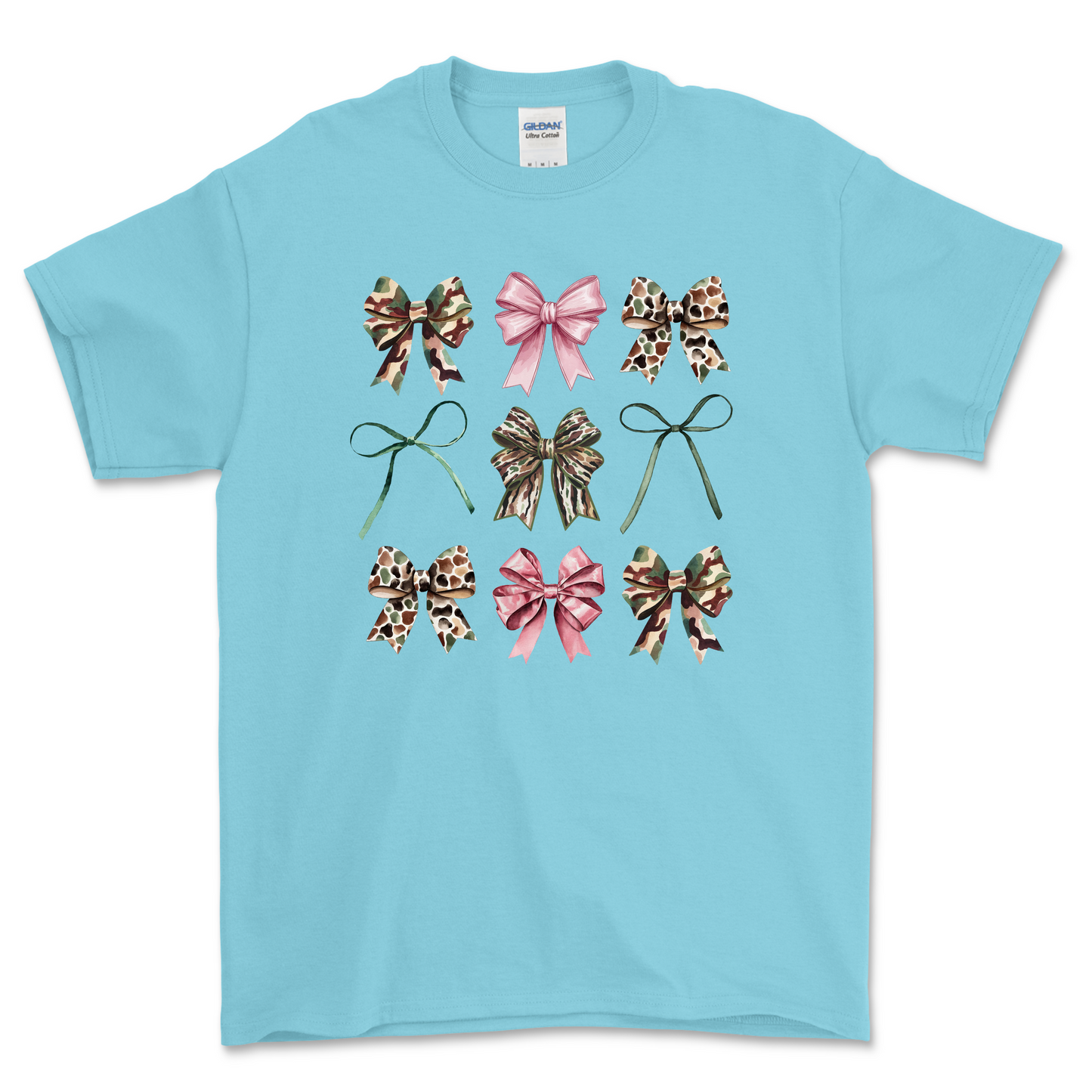 Camo and Pink Bows Shirt
