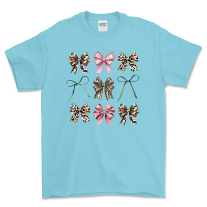 Camo and Pink Bows Shirt
