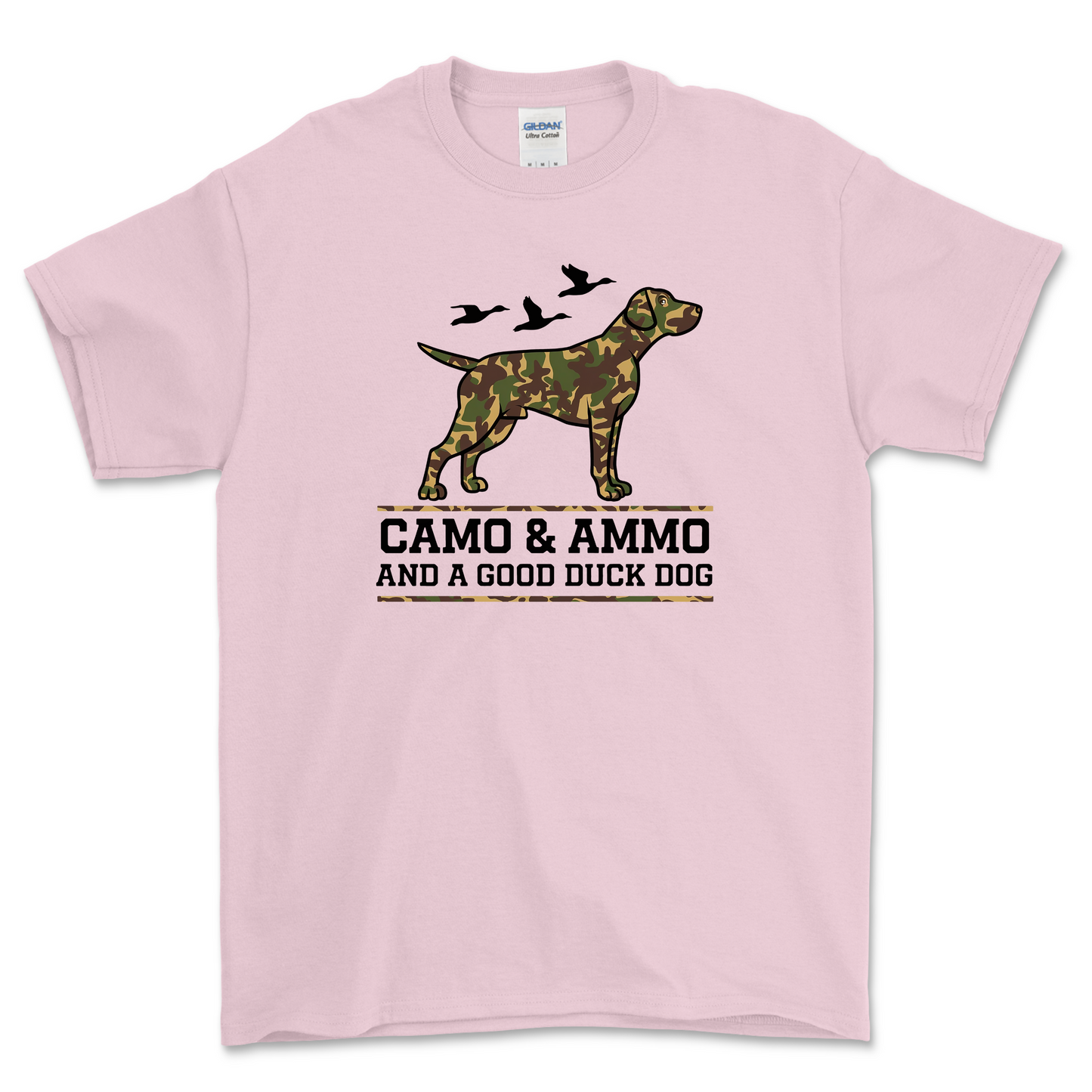 Camo Duck Dog Shirt