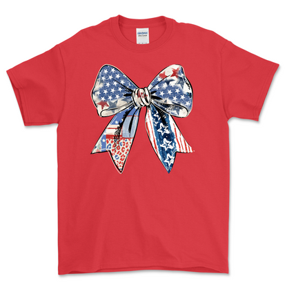Patriotic Bow Shirt