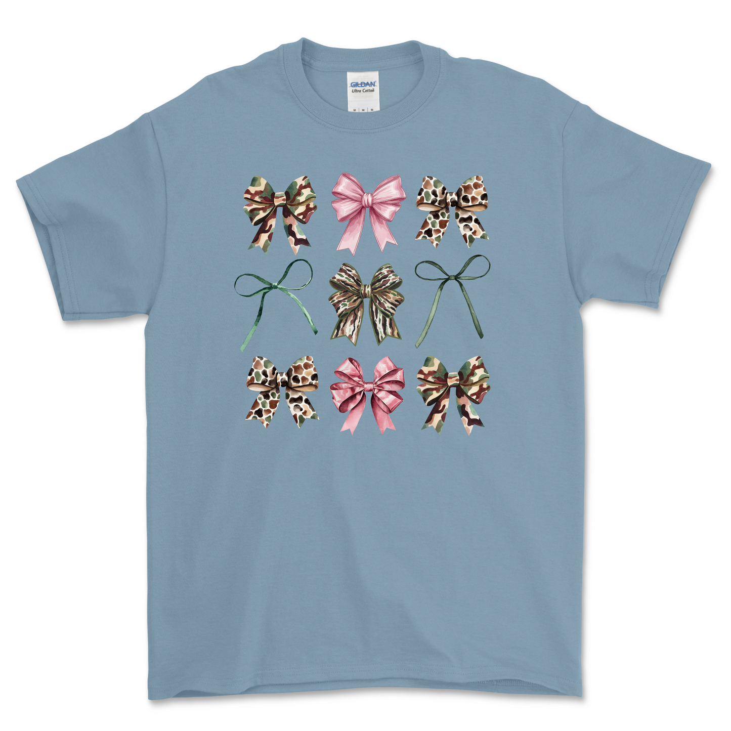 Camo and Pink Bows Shirt