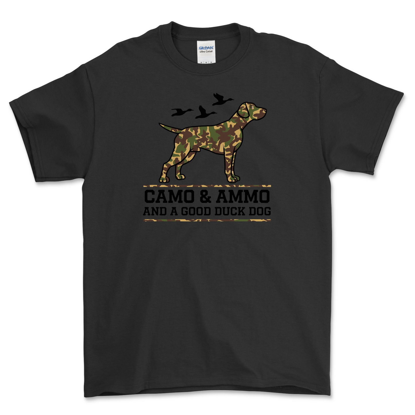 Camo Duck Dog Shirt