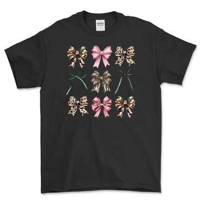 Camo and Pink Bows Shirt