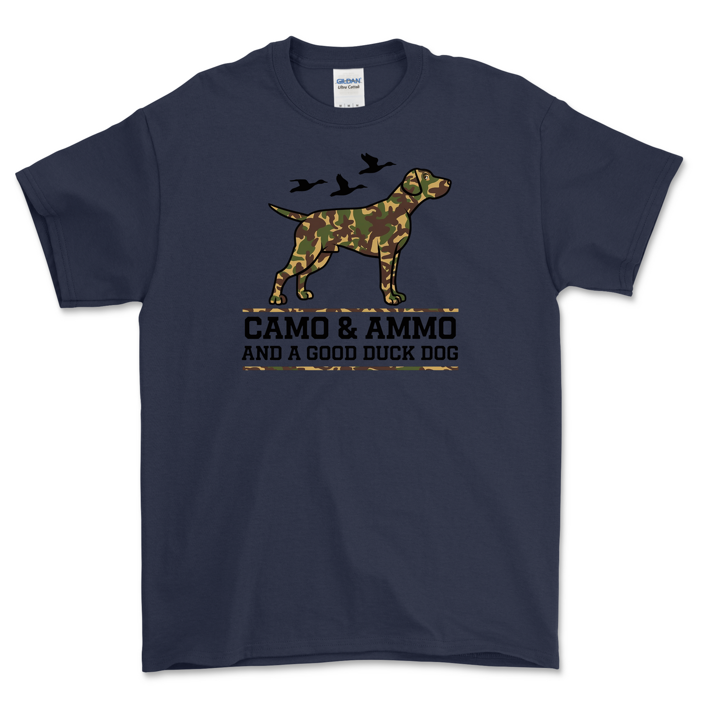 Camo Duck Dog Shirt