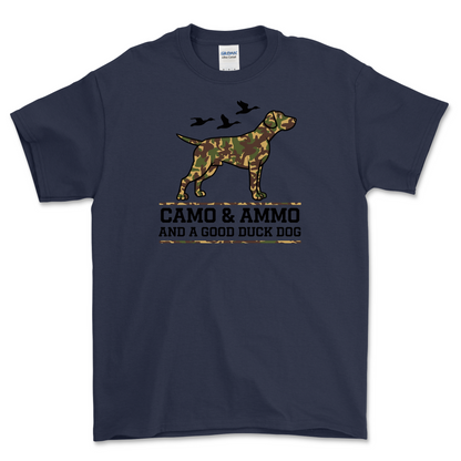 Camo Duck Dog Shirt