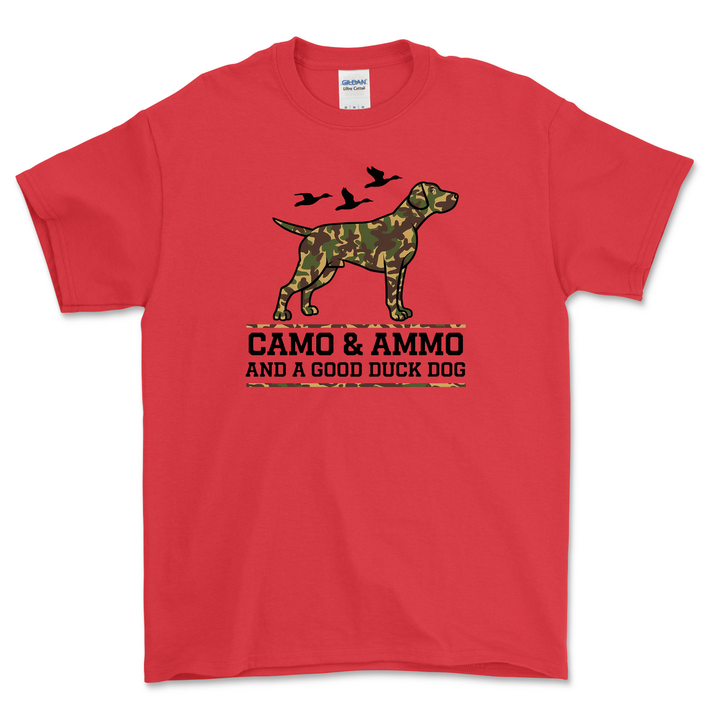 Camo Duck Dog Shirt