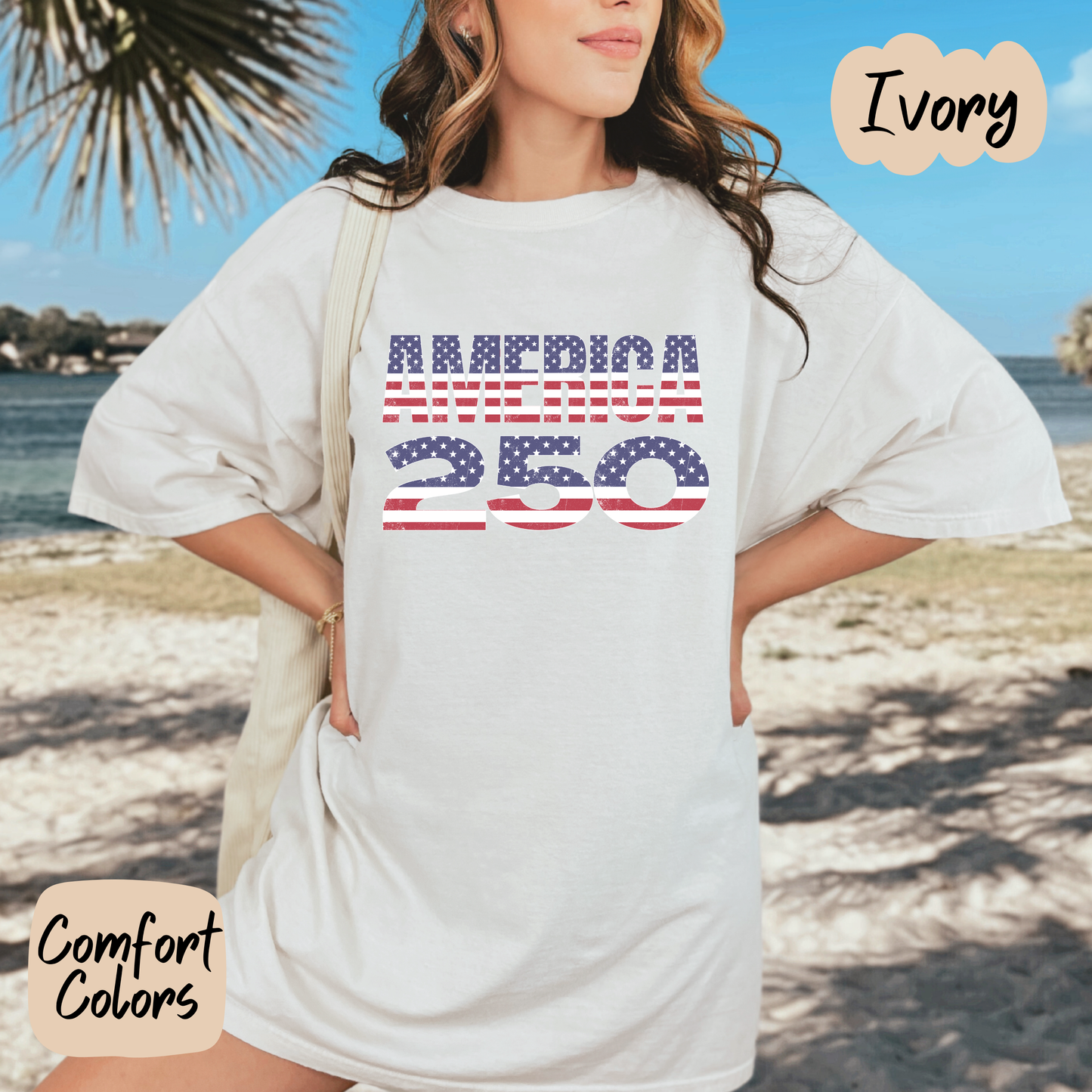 250 Years America Comfort Colors T-Shirt
