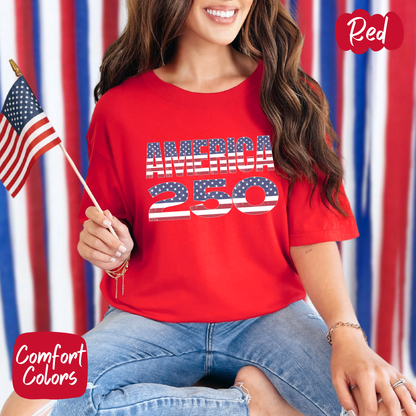 250 Years America Comfort Colors T-Shirt