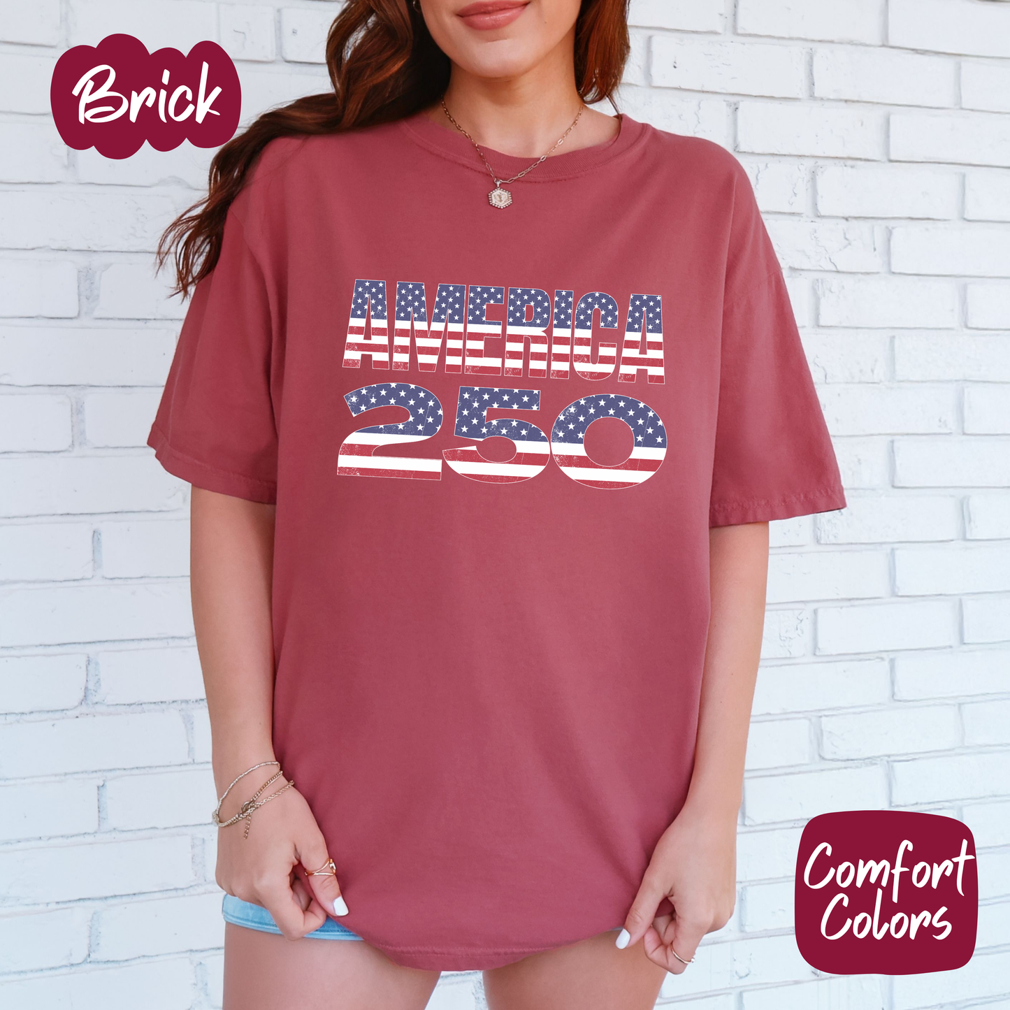 250 Years America Comfort Colors T-Shirt