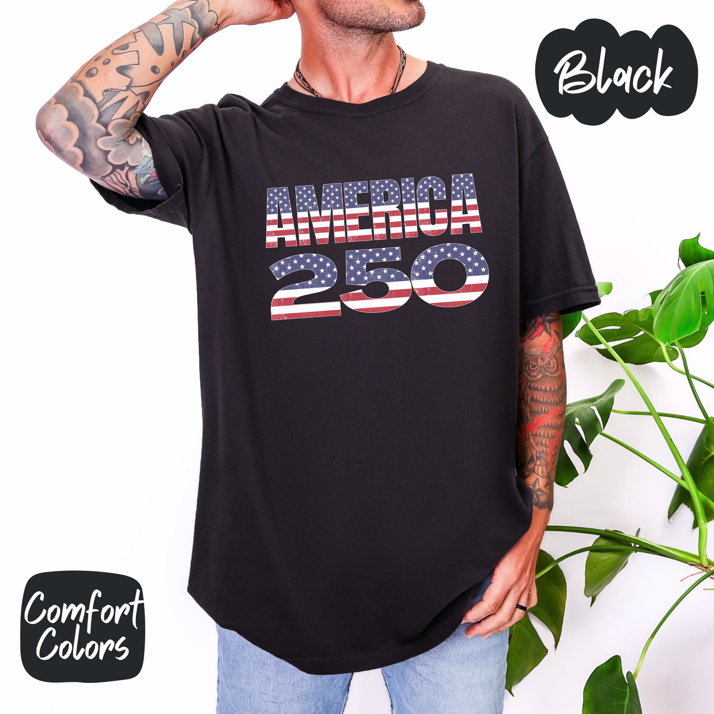 250 Years America Comfort Colors T-Shirt