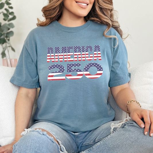 250 Years America Comfort Colors T-Shirt