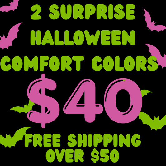 2 Shirt Mystery Bundle - Halloween