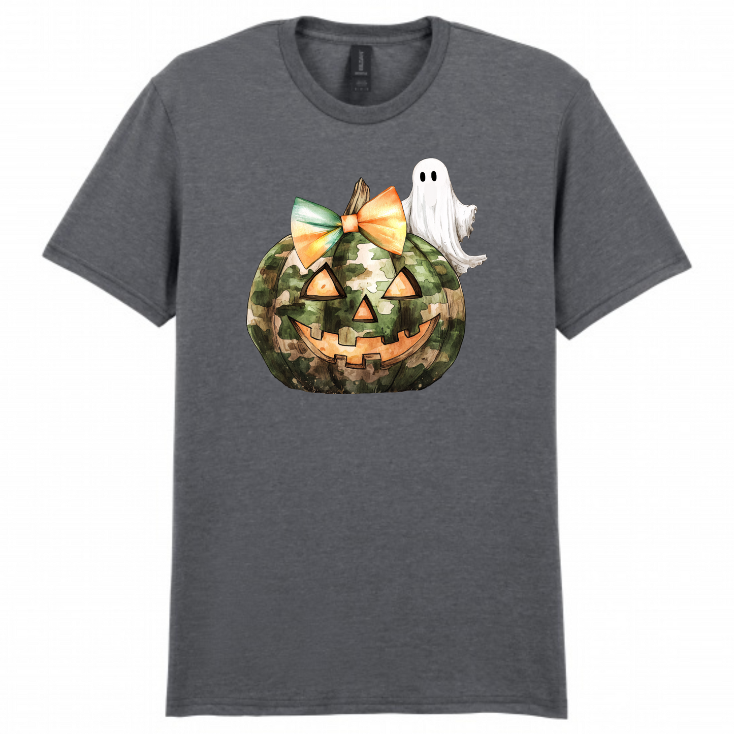 Camo Ghost Jack O Lantern