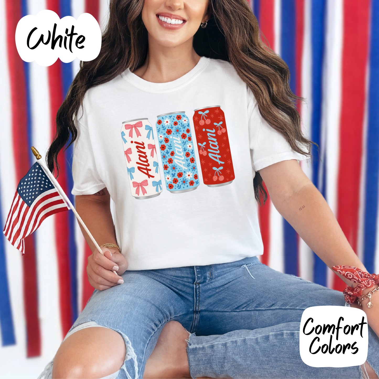 4th of July Alani Comfort Colors T-Shirt