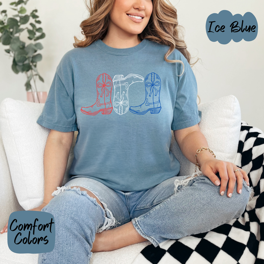 American Cowboy Boots Comfort Colors T-Shirt