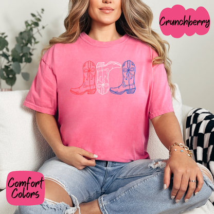 American Cowboy Boots Comfort Colors T-Shirt
