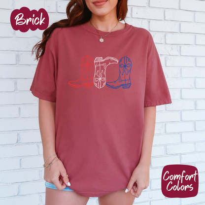 American Cowboy Boots Comfort Colors T-Shirt