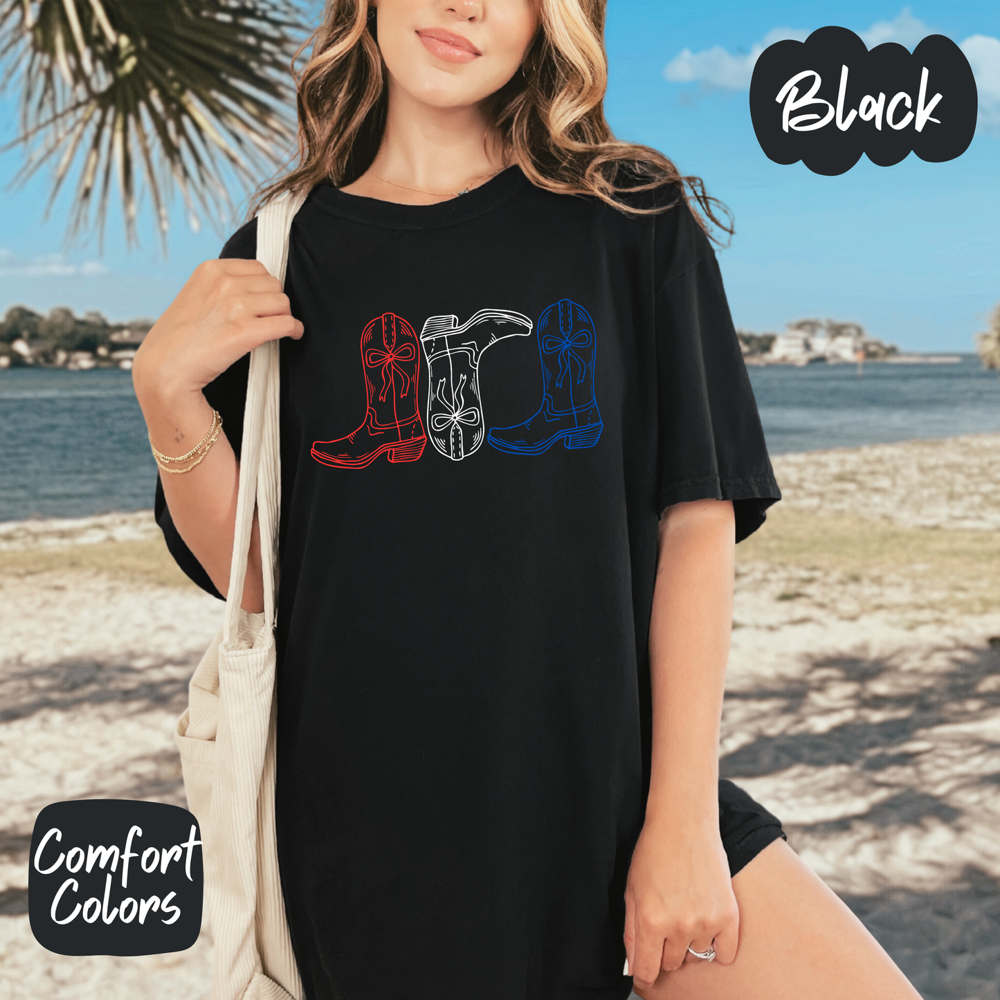 American Cowboy Boots Comfort Colors T-Shirt