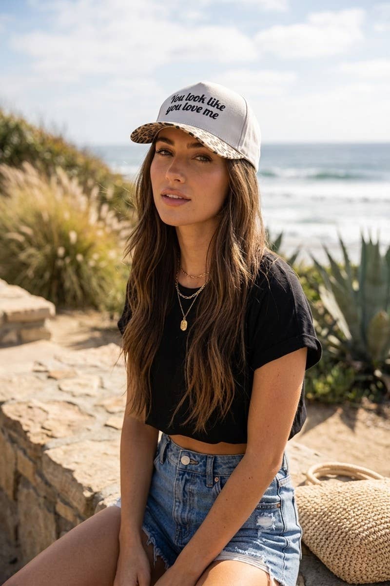 Too Pretty to Work this Hard Camo Two Tone Canvas Cotton Cap