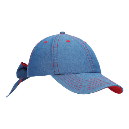 Big Bow Energy Denim Hat