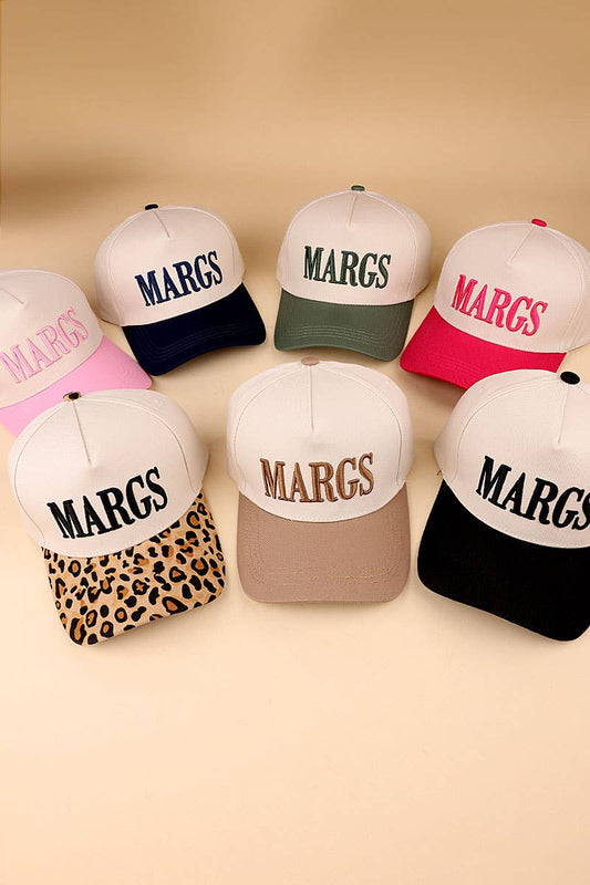 MARGS Two Tone Canvas Cotton Cap