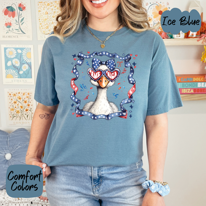 Americana Cool Goose Comfort Colors T-Shirt