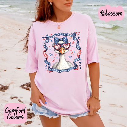 Americana Cool Goose Comfort Colors T-Shirt