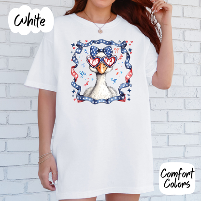 Americana Cool Goose Comfort Colors T-Shirt